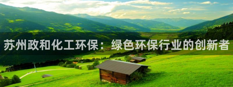 亿万先生首页：苏州政和化工环保：绿色环保行业的创新者