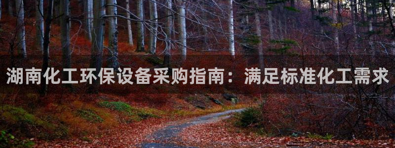亿万国际平台是正规的吗安全吗：湖南化工环保设备采购指南：满足标准化工需求