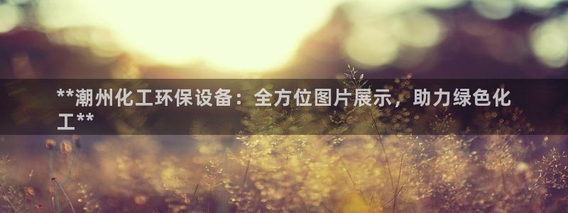 亿万先生官方客服：**潮州化工环保设备：全方位图片展示，助力绿色化
工**