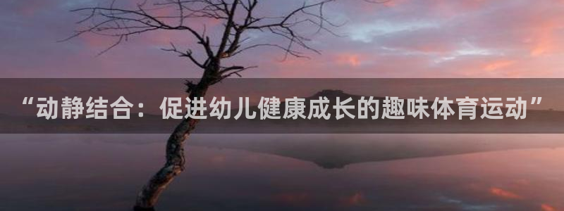 ug环球官网注册：“动静结合：促进幼儿健康成长的趣味体育运动”