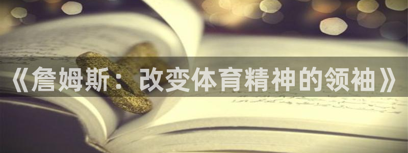 ug环球官网注册：《詹姆斯：改变体育精神的领袖》